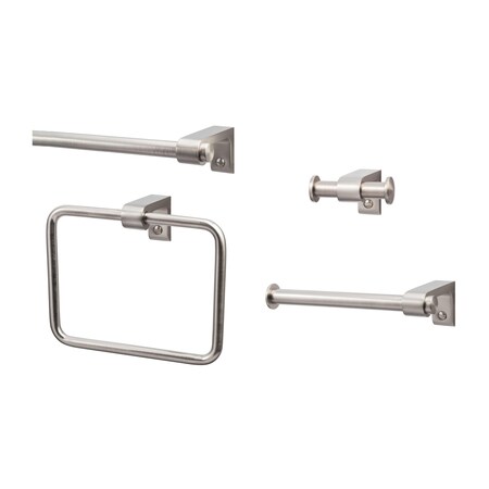 Sure-Loc Hardware Sure-Loc Hardware Sedona Series Bath Set, Satin Nickel SD-SET-PH1 15